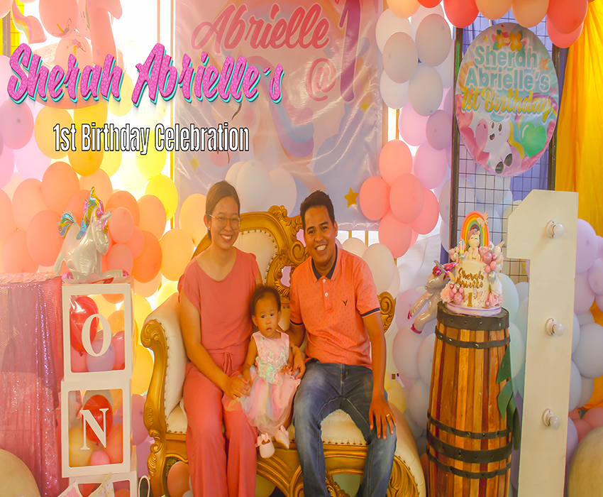 Sherah Abrielle's 1st Birthday Celebration